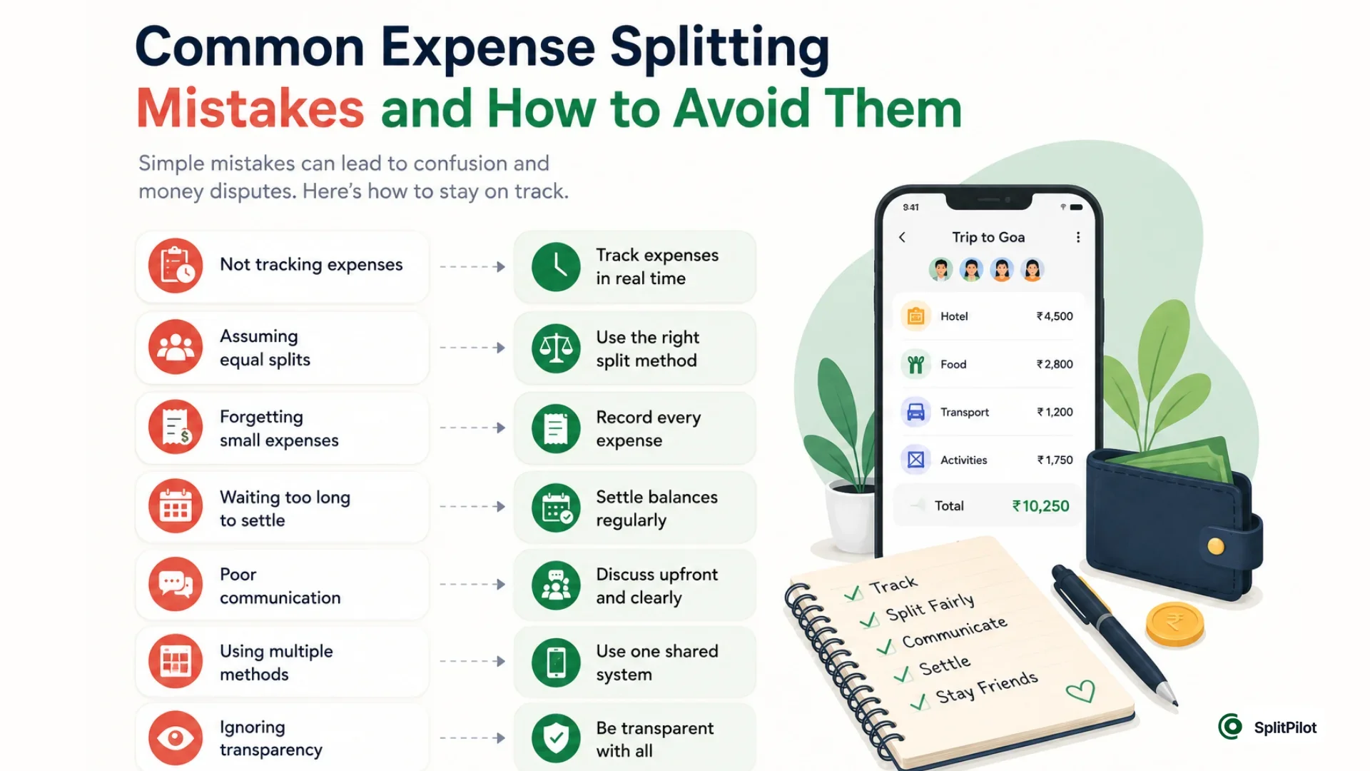 Common Expense Splitting Mistakes and How to Avoid Them