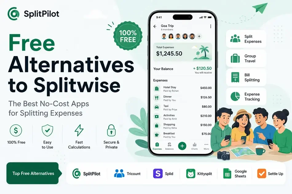 Free Splitwise Alternatives