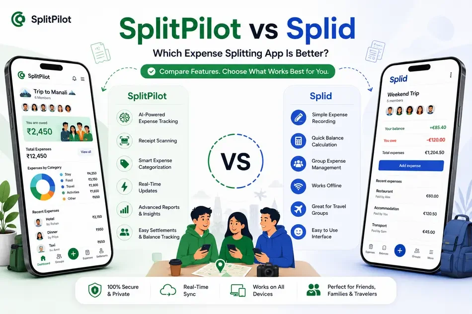 SplitPilot vs Splid