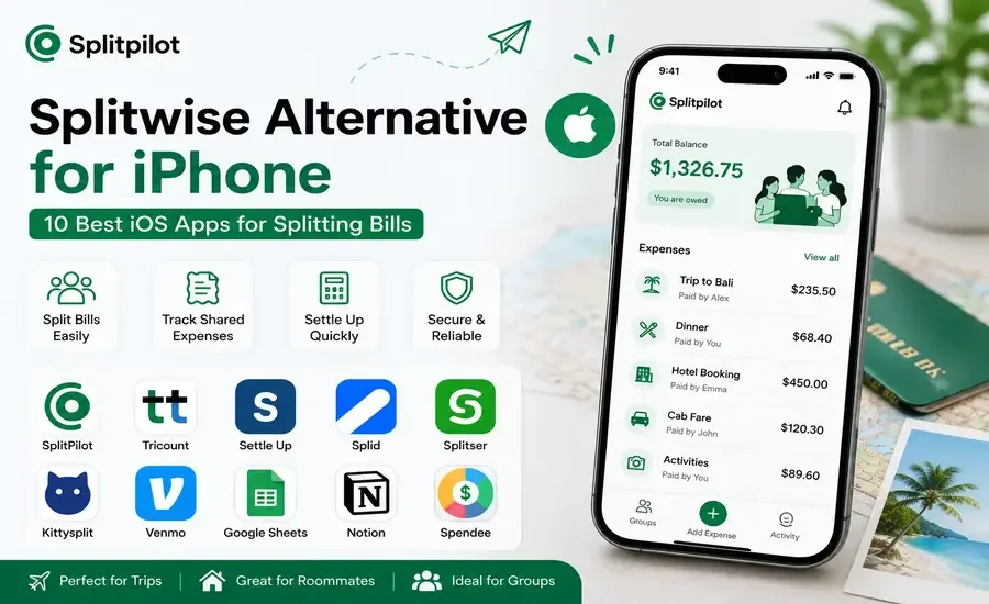Splitwise Alternative for iPhone
