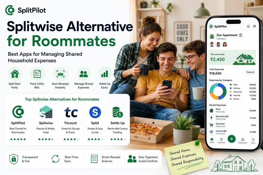Splitwise Alternative for Roommates