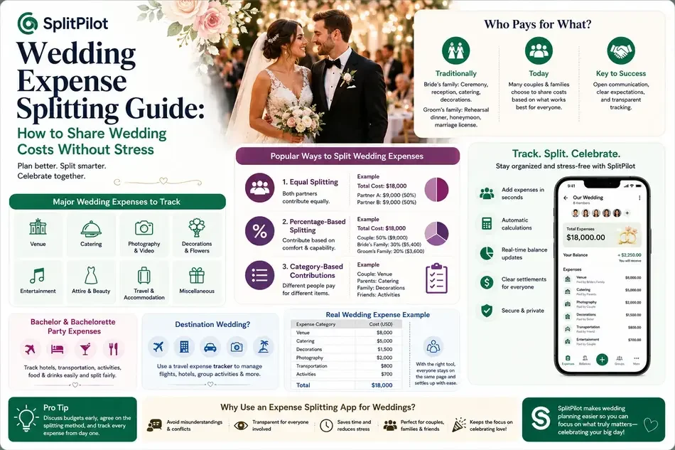 Wedding Expense Splitting Guide